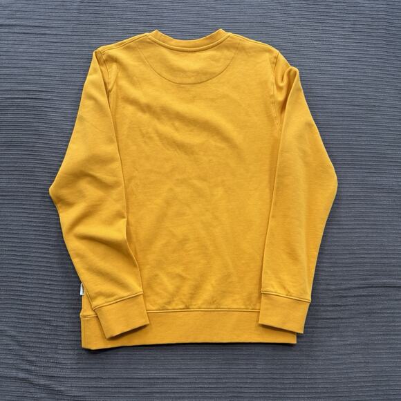 A-Dam Sweatshirt Men Small Yellow Organic Cotton Gerar Designer Long Sleeve. - Picture 2 of 11